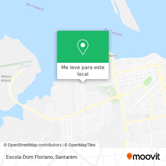 Escola Dom Floriano mapa
