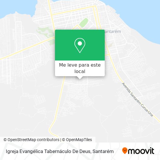 Igreja Evangélica Tabernáculo De Deus mapa