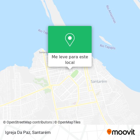 Igreja Da Paz mapa