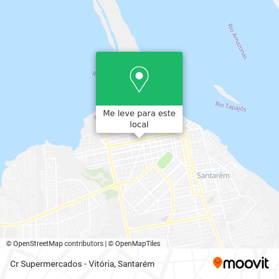 Cr Supermercados - Vitória mapa