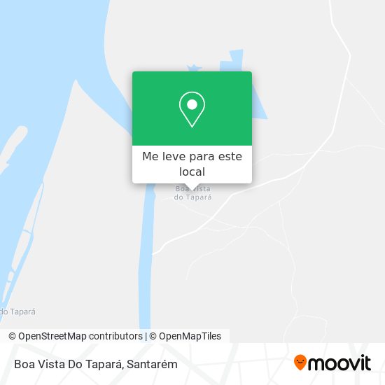 Boa Vista Do Tapará mapa