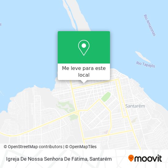 Igreja De Nossa Senhora De Fátima mapa