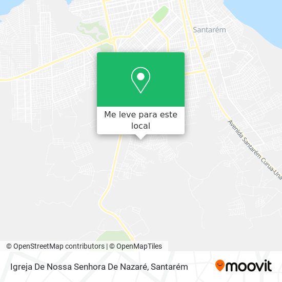 Igreja De Nossa Senhora De Nazaré mapa