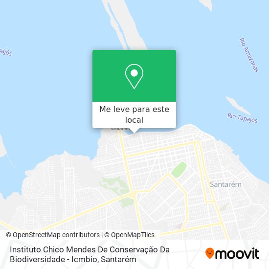 Instituto Chico Mendes De Conservação Da Biodiversidade - Icmbio mapa