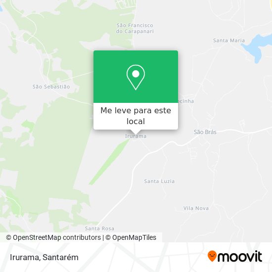 Irurama mapa