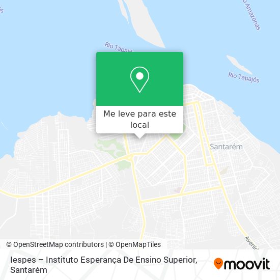 Iespes – Instituto Esperança De Ensino Superior mapa