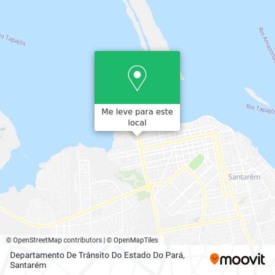 Departamento De Trânsito Do Estado Do Pará mapa