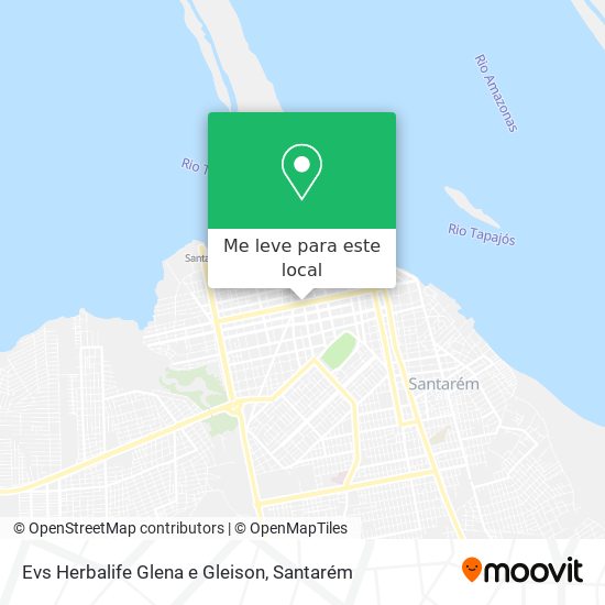 Evs Herbalife Glena e Gleison mapa