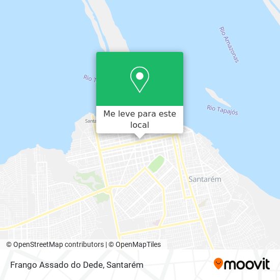 Frango Assado do Dede mapa