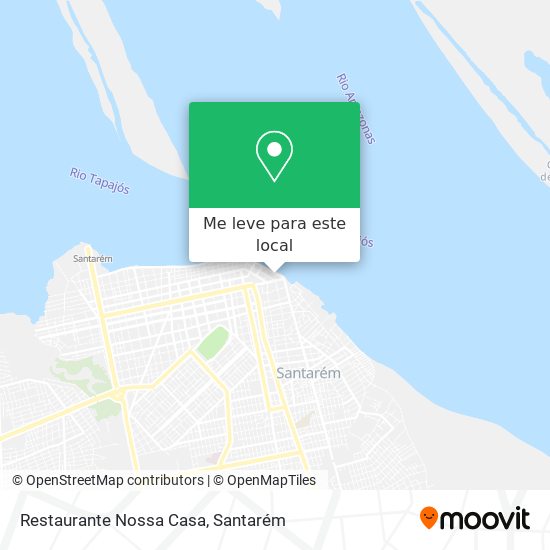 Restaurante Nossa Casa mapa