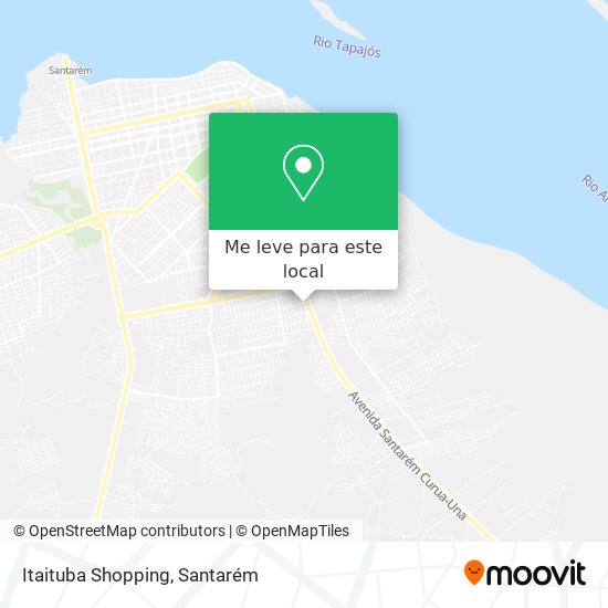Itaituba Shopping mapa