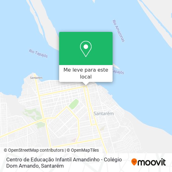 Centro de Educação Infantil Amandinho - Colégio Dom Amando mapa