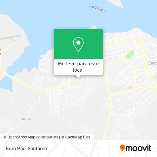 Bom Pão mapa