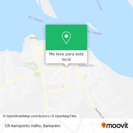 CR Aeroporto Velho mapa