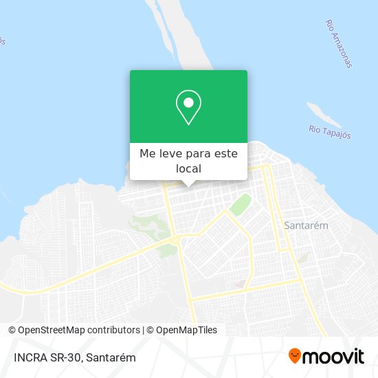 INCRA SR-30 mapa