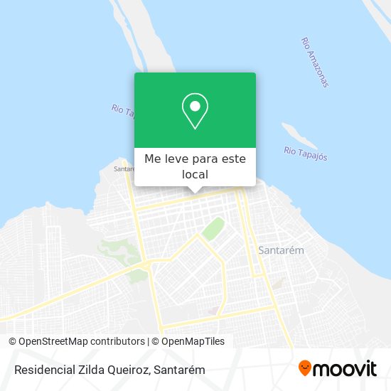 Residencial Zilda Queiroz mapa
