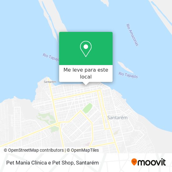 Pet Mania  Clínica e Pet Shop mapa