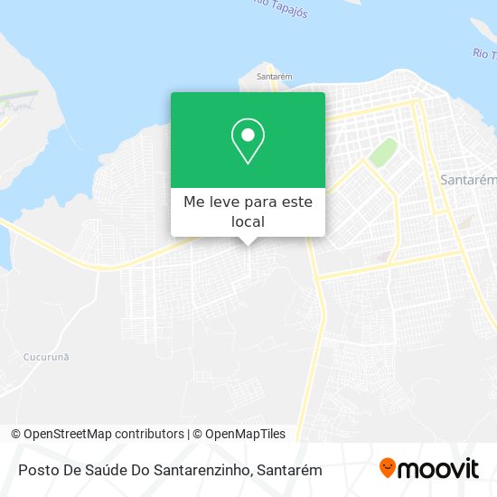 Posto De Saúde Do Santarenzinho mapa
