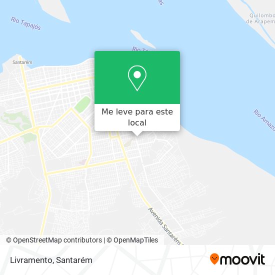 Livramento mapa