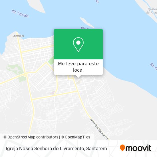 Igreja Nossa Senhora do Livramento mapa