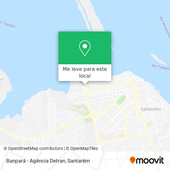Banpará - Agência Detran mapa