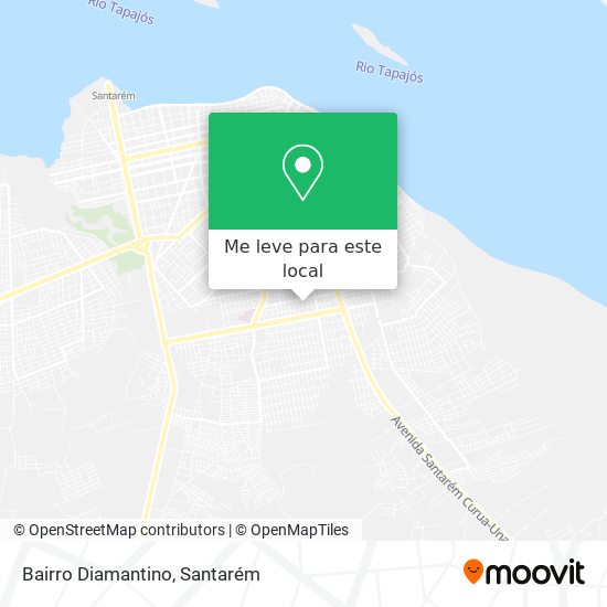 Bairro Diamantino mapa