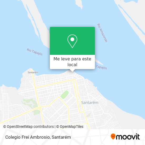 Colegio Frei Ambrosio mapa
