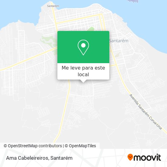 Ama Cabeleireiros mapa