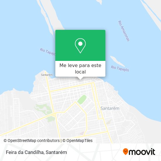 Feira da Candilha mapa