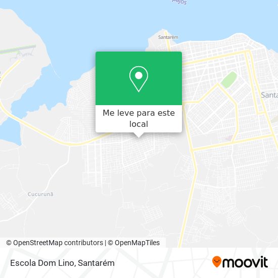 Escola Dom Lino mapa