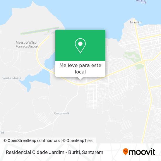 Residencial Cidade Jardim - Buriti mapa