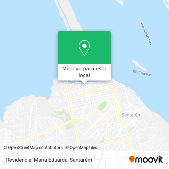 Residencial Maria Eduarda mapa