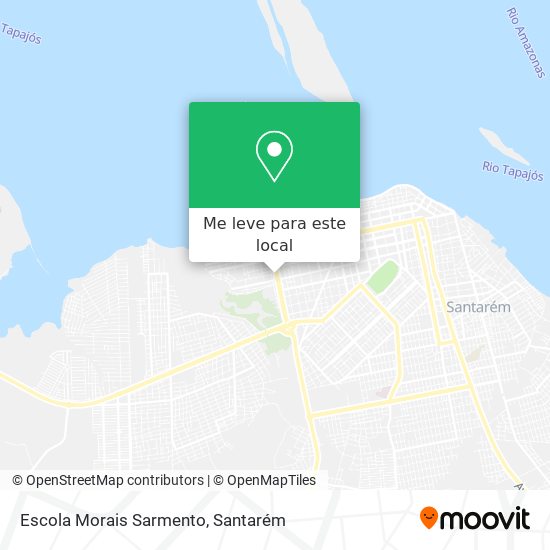 Escola Morais Sarmento mapa