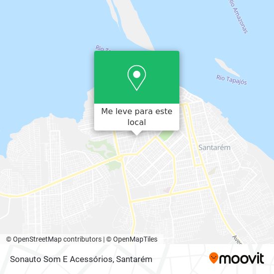 Sonauto Som E Acessórios mapa