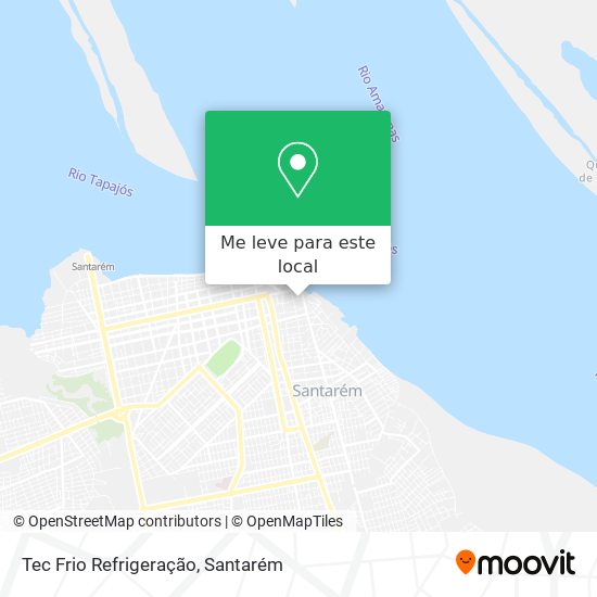 Tec Frio Refrigeração mapa