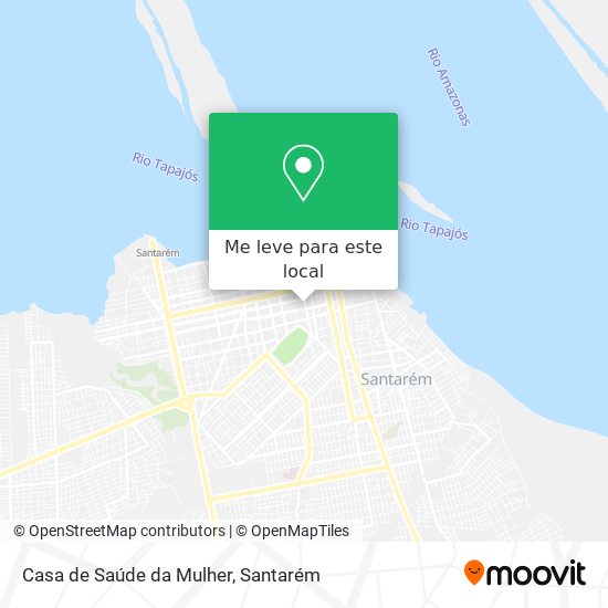 Casa de Saúde da Mulher mapa