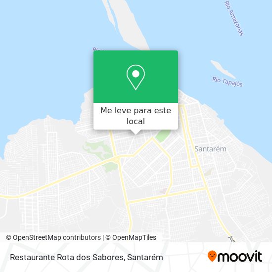 Restaurante Rota dos Sabores mapa