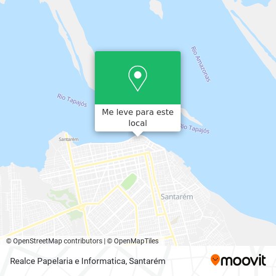 Realce Papelaria e Informatica mapa