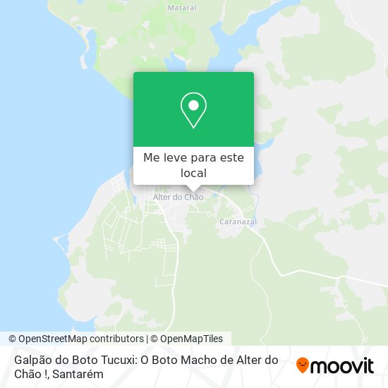 Galpão do Boto Tucuxi: O Boto Macho de Alter do Chão ! mapa