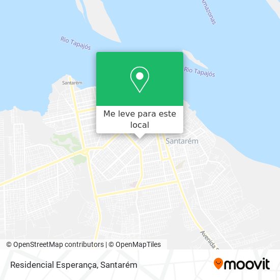 Residencial Esperança mapa