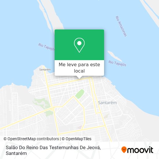 Salão Do Reino Das Testemunhas De Jeová mapa