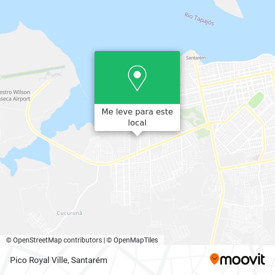 Pico Royal Ville mapa