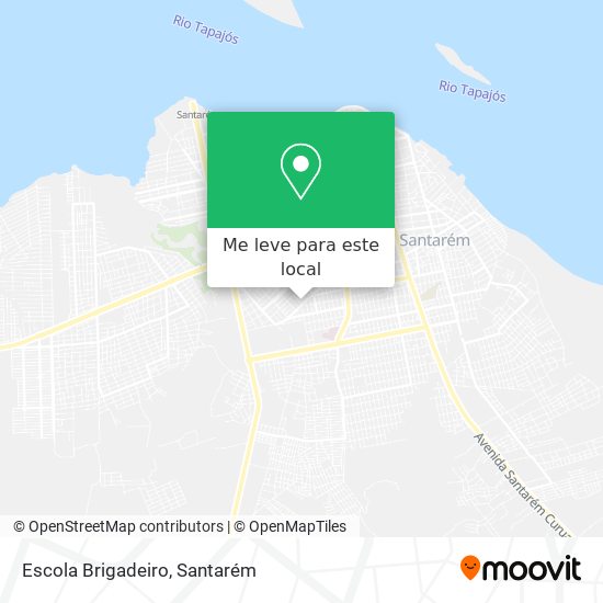Escola Brigadeiro mapa