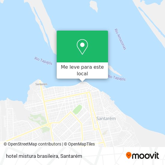 hotel mistura brasileira mapa