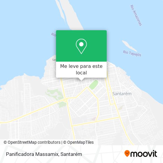 Panificadora Massamix mapa