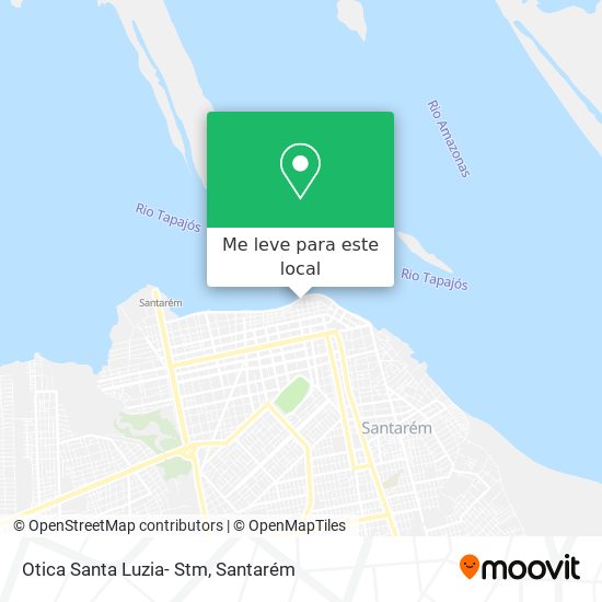 Otica Santa Luzia- Stm mapa