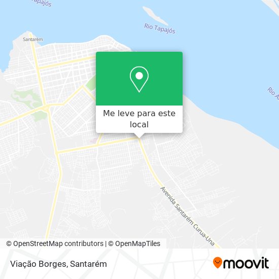 Viação Borges mapa