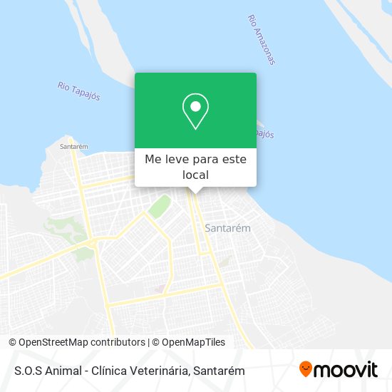 S.O.S Animal - Clínica Veterinária mapa