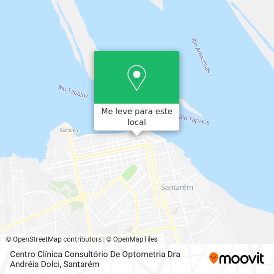 Centro Clínica Consultório De Optometria Dra Andréia Dolci mapa