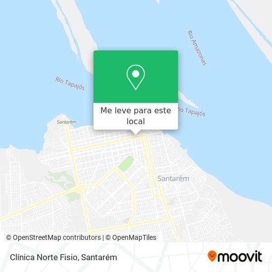Clínica Norte Fisio mapa